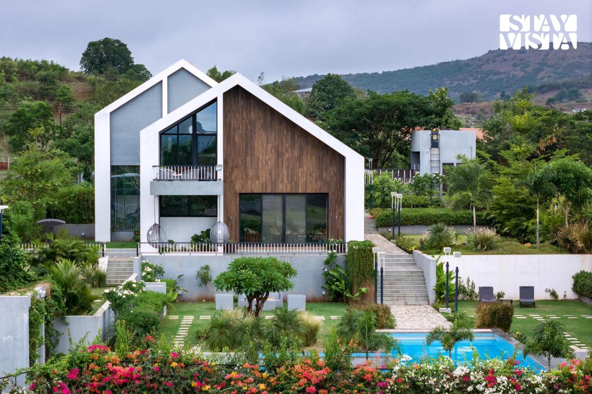Stayvista At The Rainfield Villa With Gazebo & Lawn 나식 외부 사진